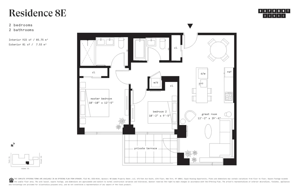 Unit for sale at 98 Front Street, Brooklyn, NY 11201