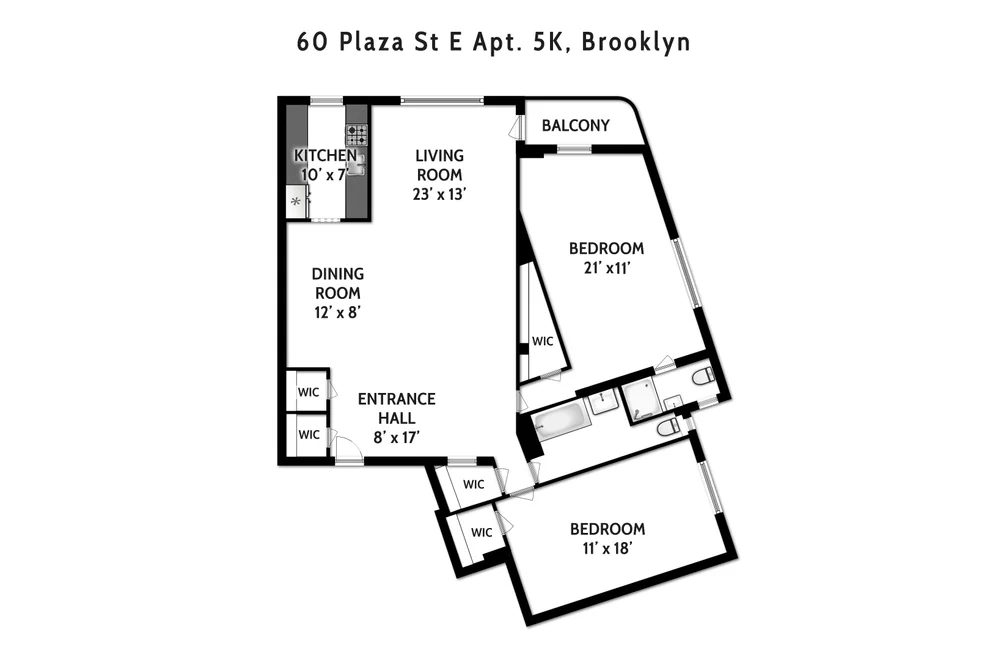 Unit for sale at 60 Plaza Street E, Brooklyn, NY 11238