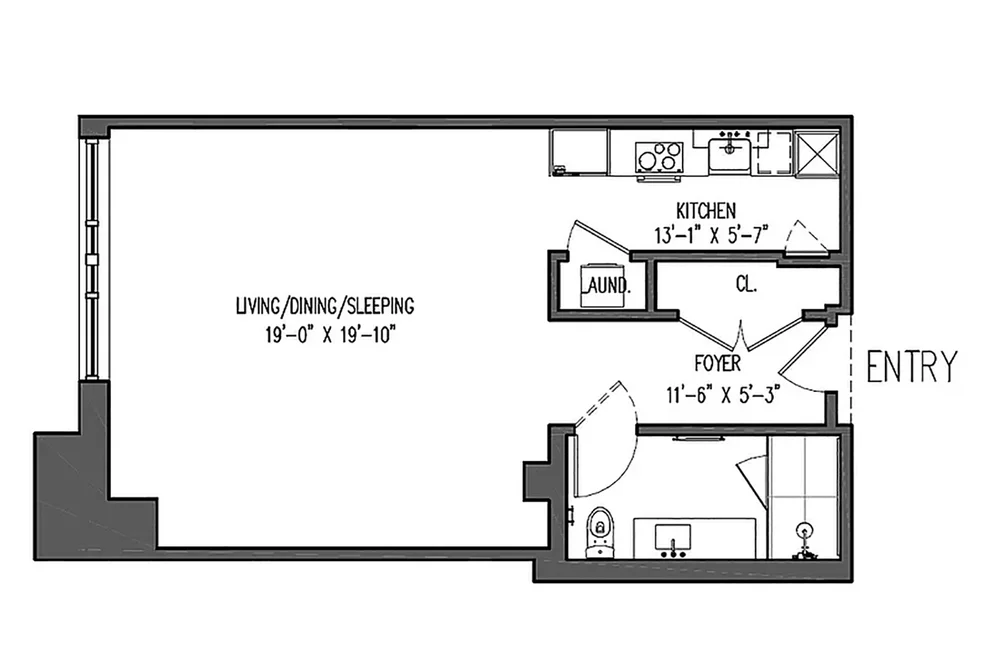 Unit for sale at 425 W 50th Street, Manhattan, NY 10019