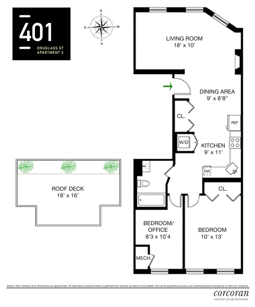 Unit for sale at 401 DOUGLASS Street, Brooklyn, NY 11217