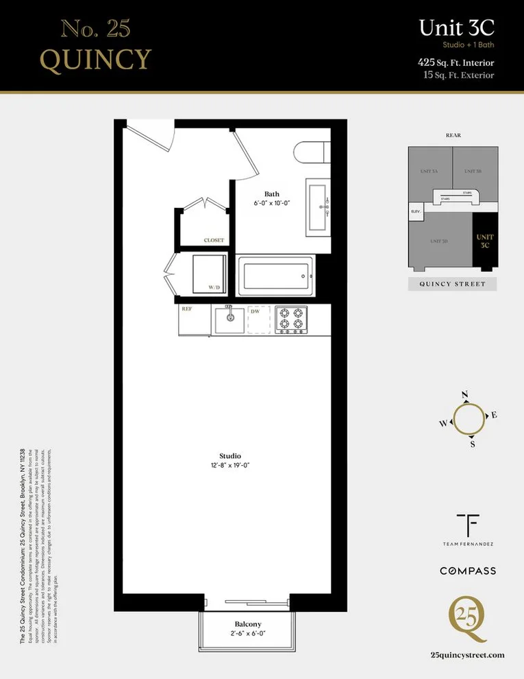 Unit for sale at 25 Quincy Street, Brooklyn, NY 11238