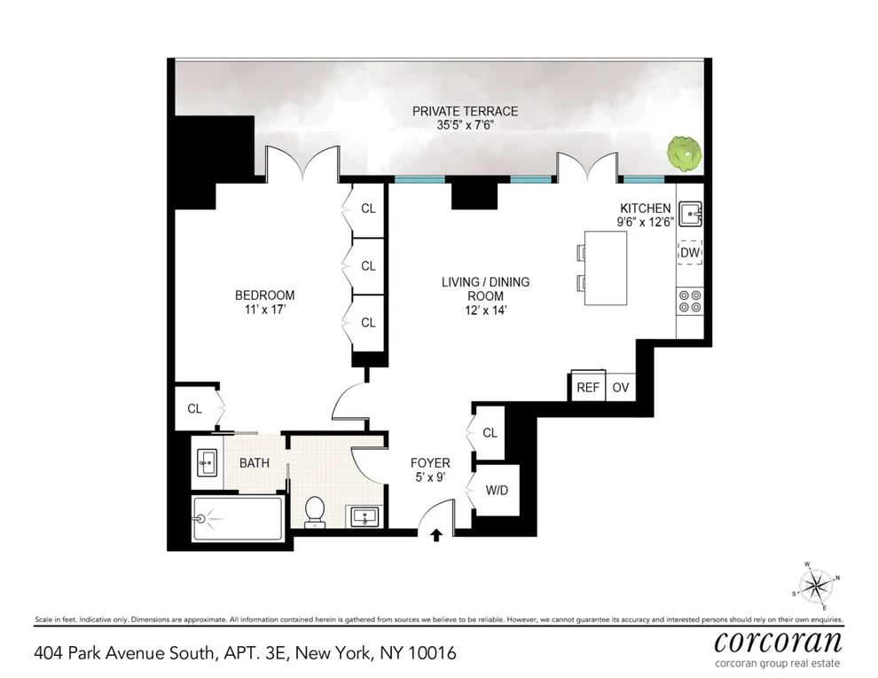 Unit for sale at 404 PARK Avenue S, Manhattan, NY 10016