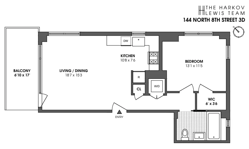 Unit for sale at 144 N 8TH Street, Brooklyn, NY 11249