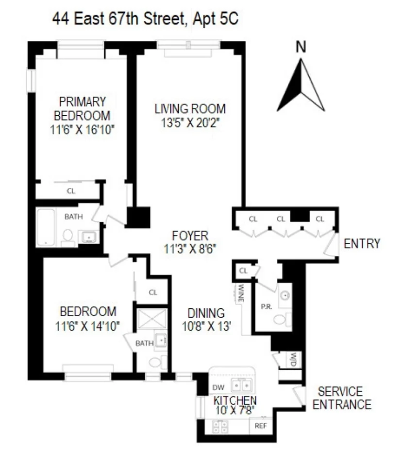 Unit for sale at 44 E 67TH Street, Manhattan, NY 10021