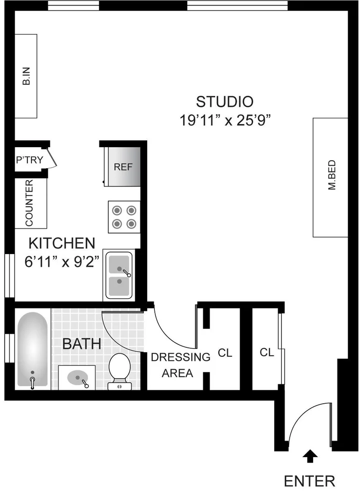 Unit for sale at 100 Park Terrace W, Manhattan, NY 10034