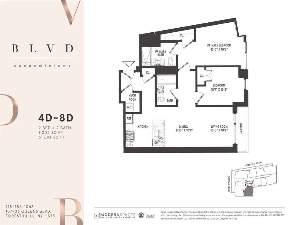Unit for sale at 107-06 Queens Boulevard, Queens, NY 11375