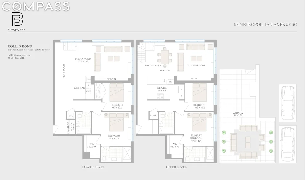 Unit for sale at 58 Metropolitan Avenue, Brooklyn, NY 11249