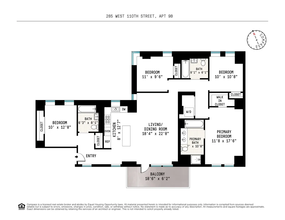 Unit for sale at 285 W 110th Street, Manhattan, NY 10026
