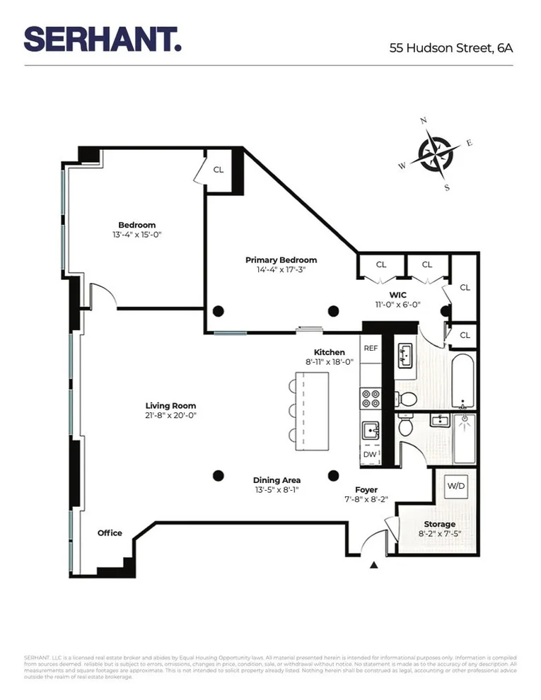 Unit for sale at 55 HUDSON Street, Manhattan, NY 10013