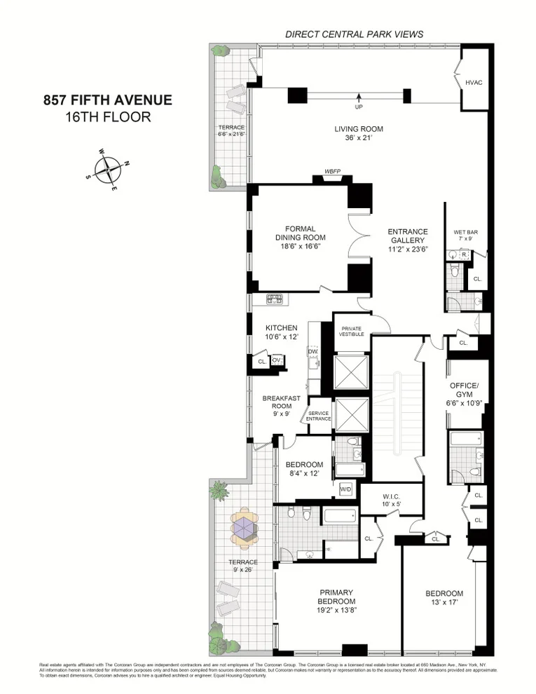 Unit for sale at 857 5TH Avenue, Manhattan, NY 10065