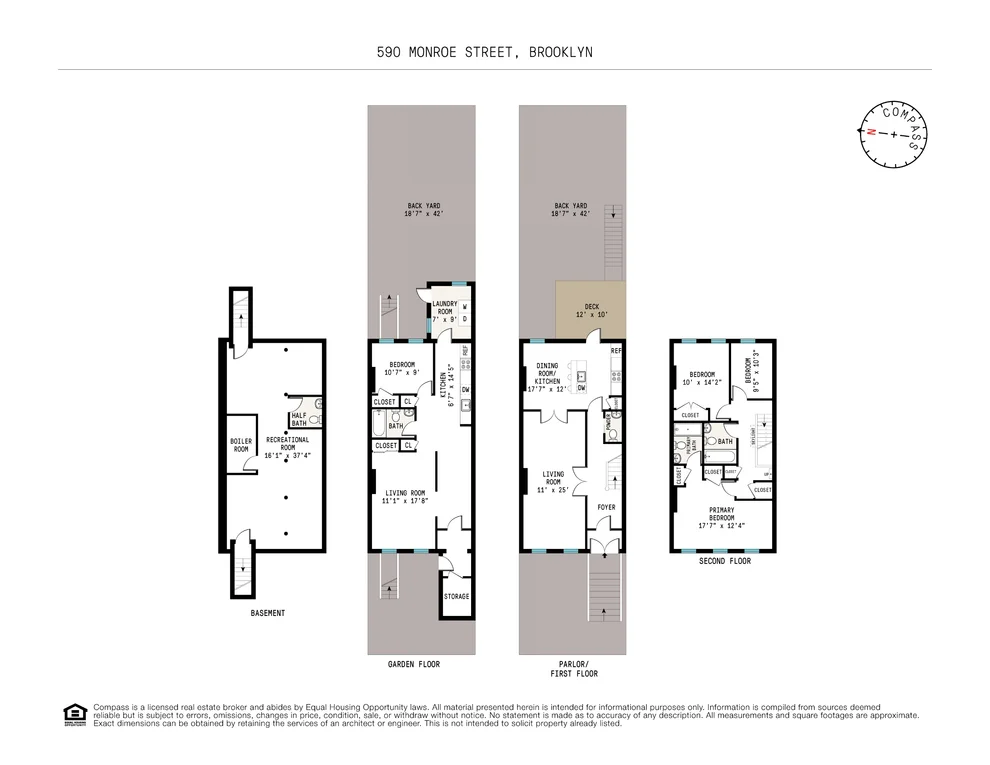 Unit for sale at 590 Monroe Street, Brooklyn, NY 11221