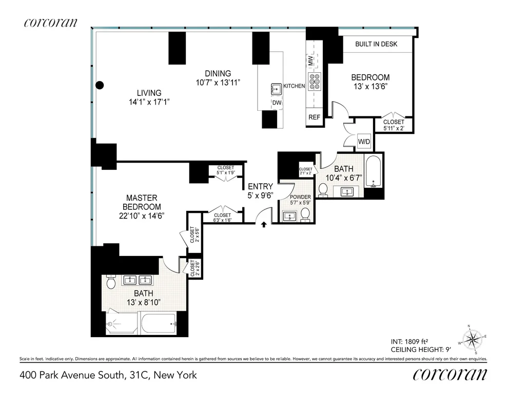 Unit for sale at 400 PARK Avenue S, Manhattan, NY 10016