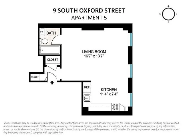 Unit for sale at 9 S Oxford Street, Brooklyn, NY 11217