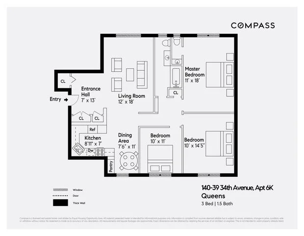 Unit for sale at 140-39 34th Avenue, Queens, NY 11354