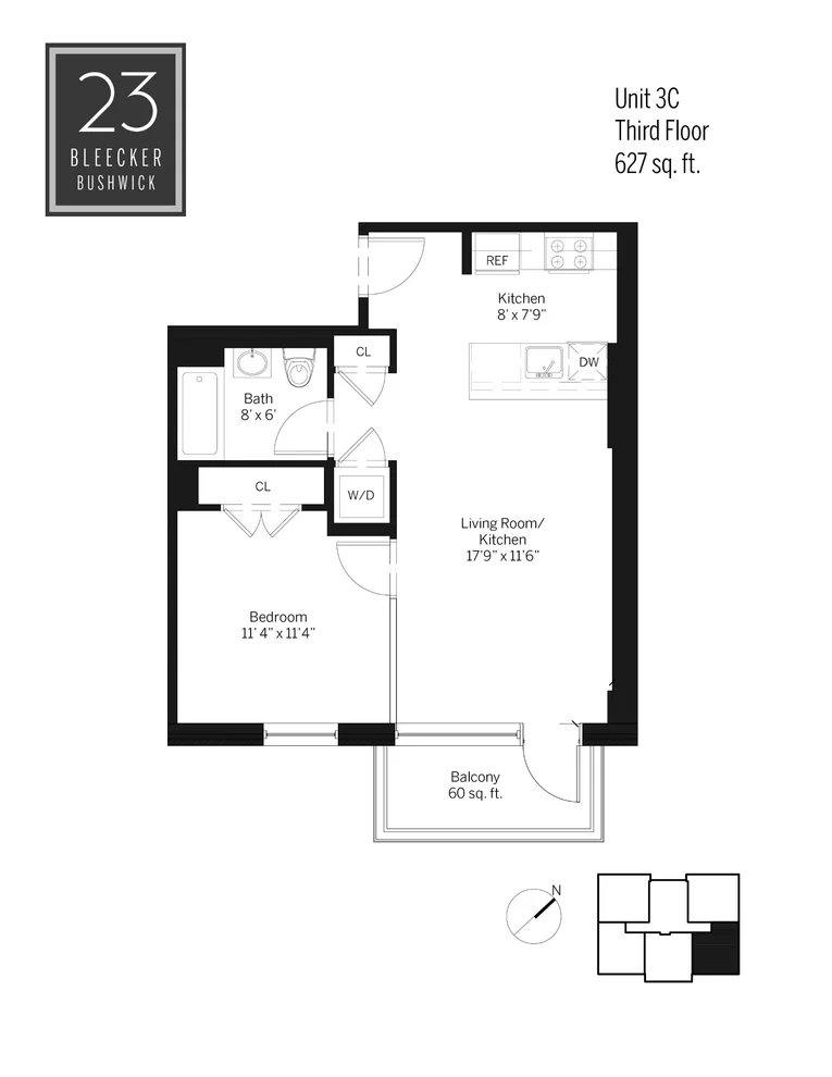 Unit for sale at 23 Bleecker Street, Brooklyn, NY 11221