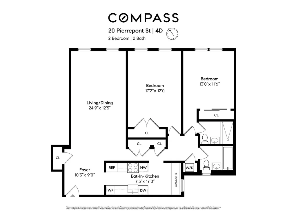 Unit for sale at 20 Pierrepont Street, Brooklyn, NY 11201