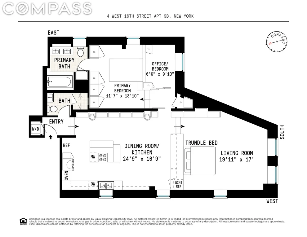 Unit for sale at 4 W 16th Street, Manhattan, NY 10011