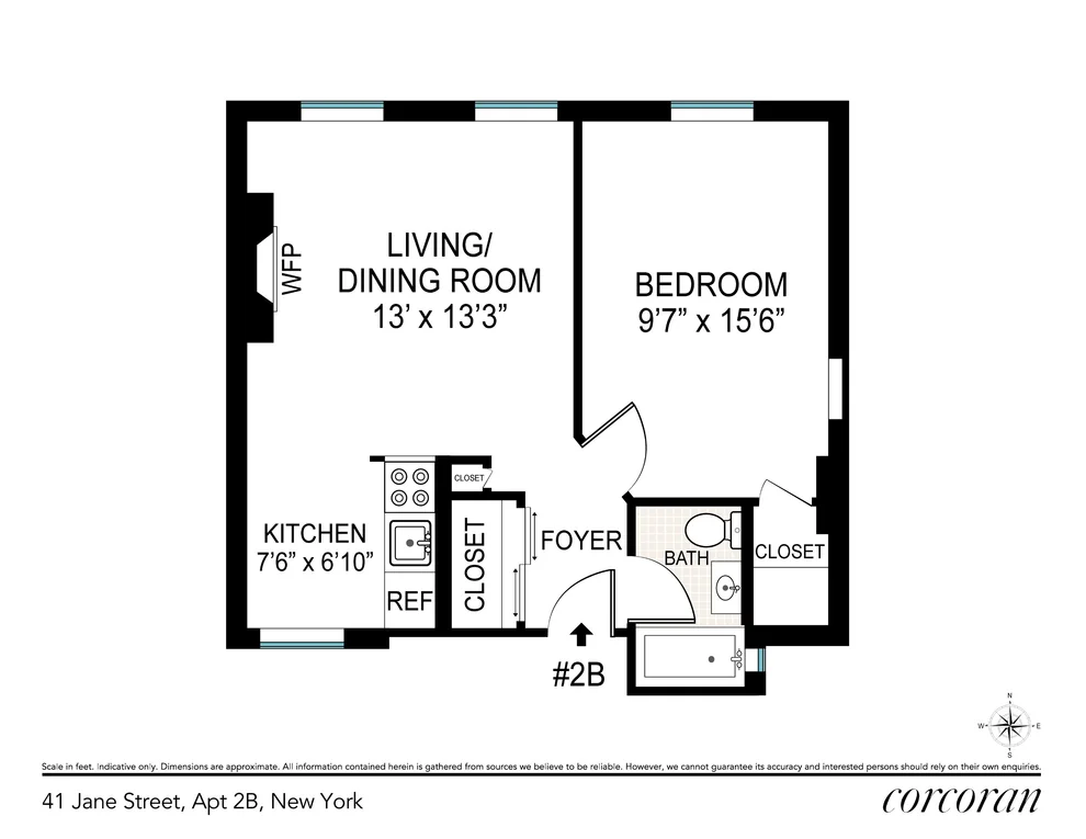 Unit for sale at 41 JANE Street, Manhattan, NY 10014