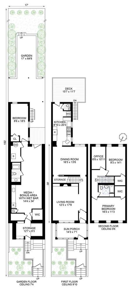 Unit for sale at 216 SEELEY Street, Brooklyn, NY 11218