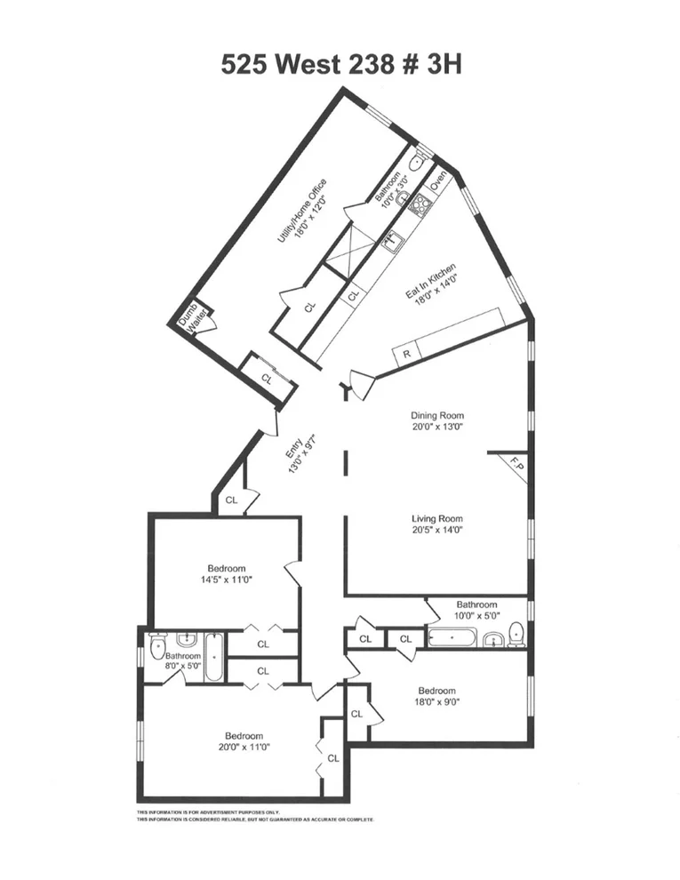 Unit for sale at 525 W 238TH Street, Bronx, NY 10463