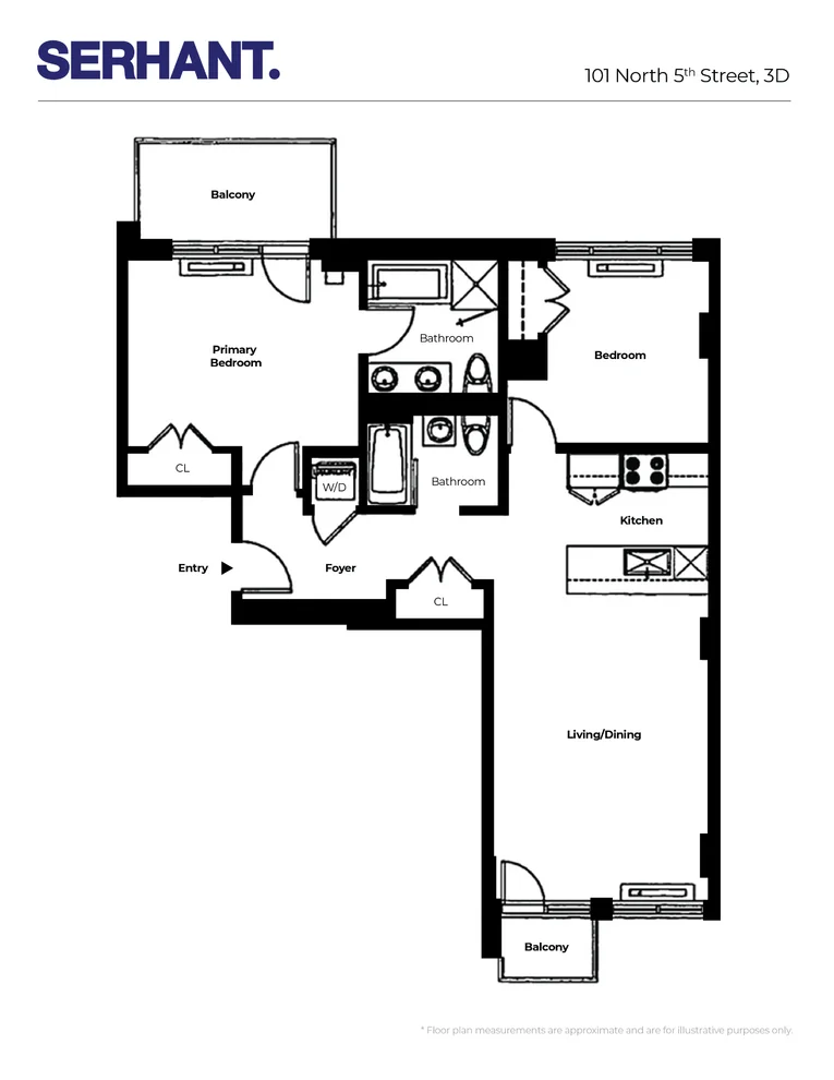 Unit for sale at 101 N 5TH Street, Brooklyn, NY 11249