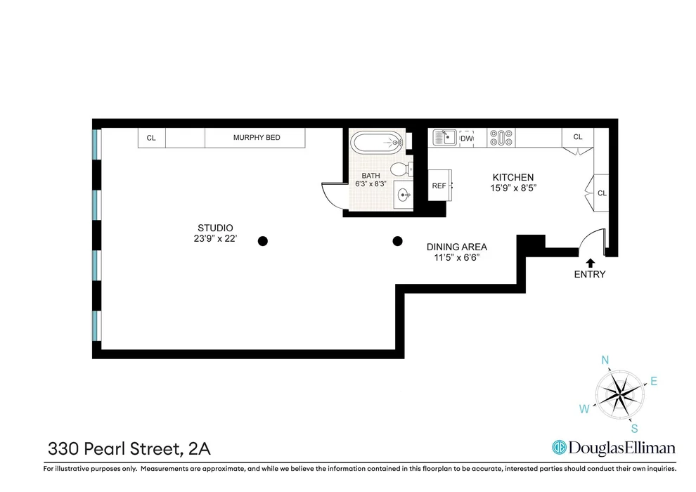 Unit for sale at 330 PEARL Street, Manhattan, NY 10038
