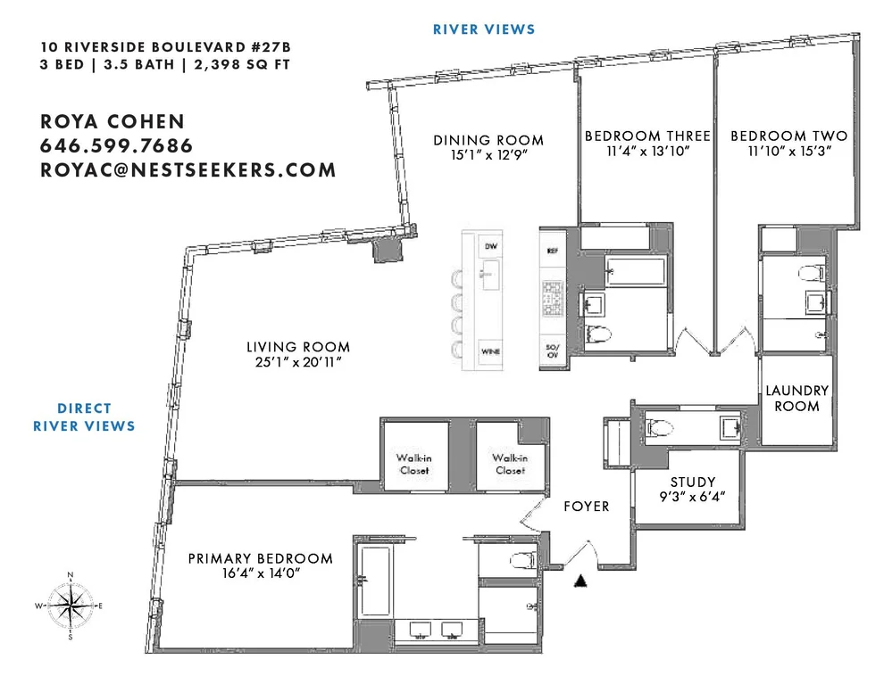 Unit for sale at 10 Riverside Boulevard, Manhattan, NY 10069