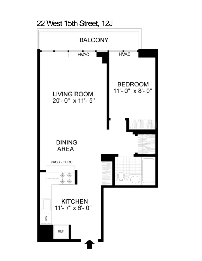 Unit for sale at 22 W 15TH Street, Manhattan, NY 10011