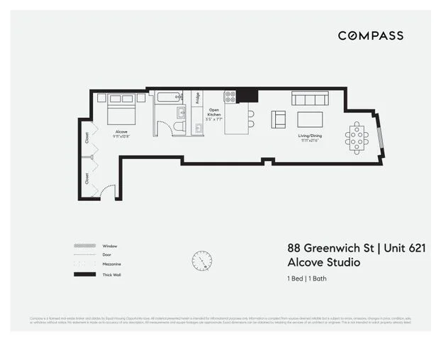 Unit for sale at 88 Greenwich Street, Manhattan, NY 10006