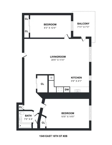 Unit for sale at 1549 E 18th Street, Brooklyn, NY 11230