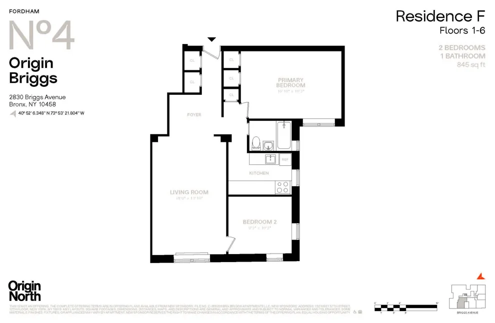 Unit for sale at 2830 BRIGGS Avenue, Bronx, NY 10458