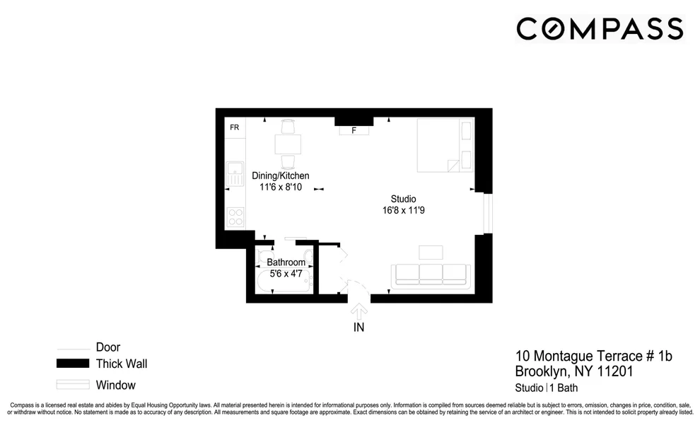 Unit for sale at 10 Montague Terrace, Brooklyn, NY 11201
