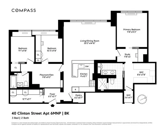 Unit for sale at 40 Clinton Street, Brooklyn, NY 11201