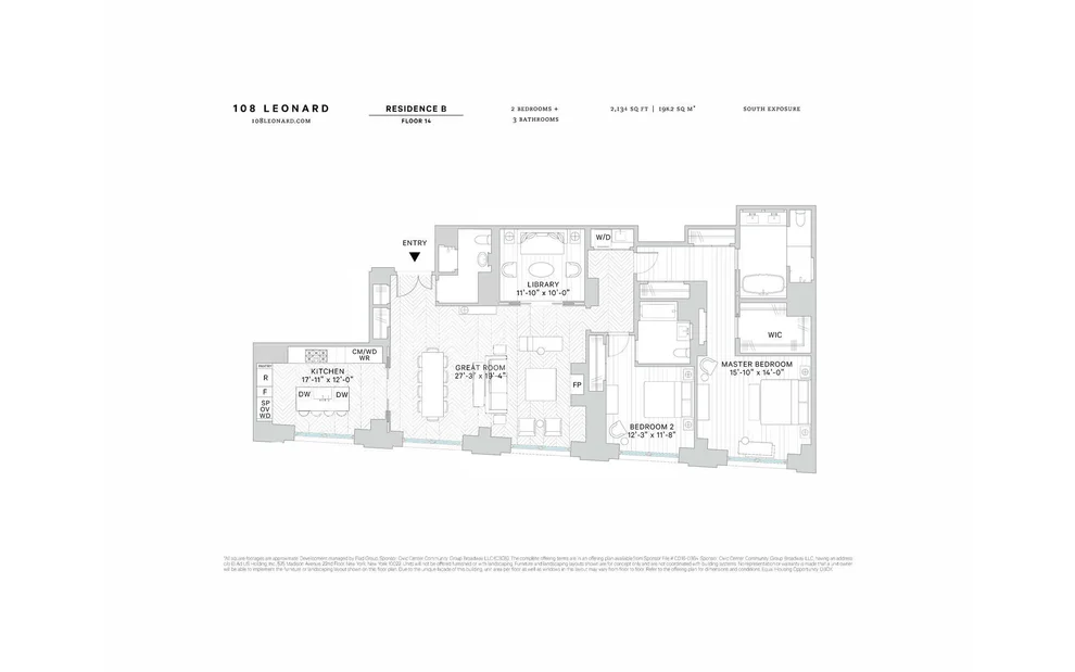 Unit for sale at 108 LEONARD Street, Manhattan, NY 10013