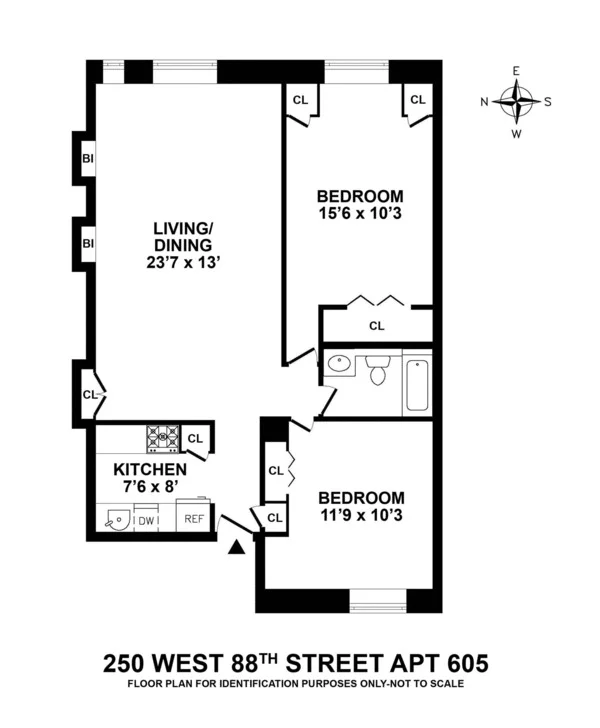 Unit for sale at 250 W 88TH Street, Manhattan, NY 10024