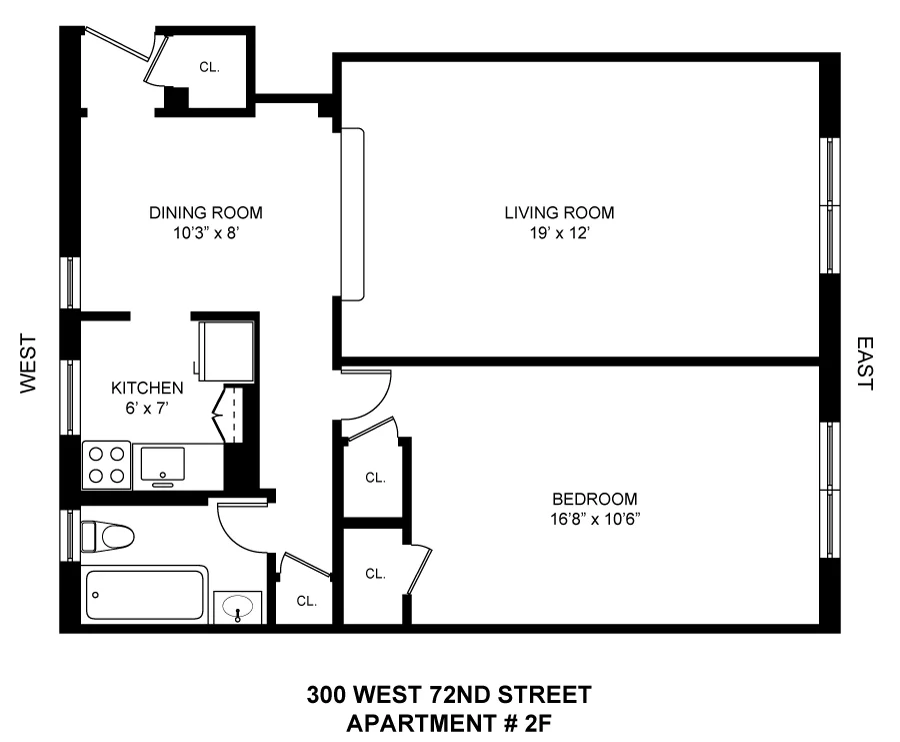 Unit for sale at 300 W 72ND Street, Manhattan, NY 10023