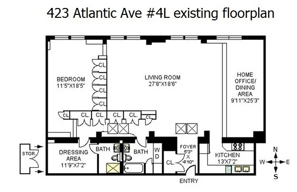 Unit for sale at 423 ATLANTIC Avenue, Brooklyn, NY 11217