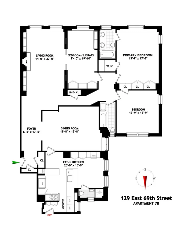 Unit for sale at 129 E 69th Street, Manhattan, NY 10021