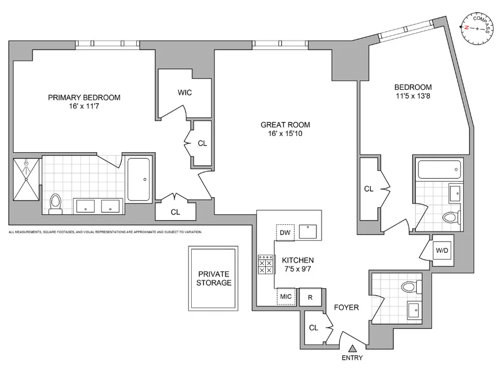 Unit for sale at 50 Riverside Boulevard, Manhattan, NY 10069