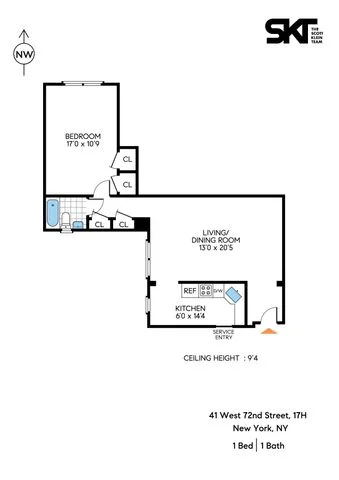 Unit for sale at 41 W 72nd Street, Manhattan, NY 10023
