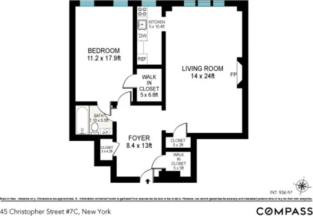 Unit for sale at 45 Christopher Street, Manhattan, NY 10014