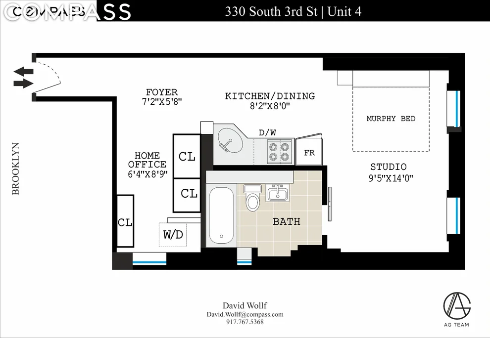 Unit for sale at 330 S 3rd Street, Brooklyn, NY 11211