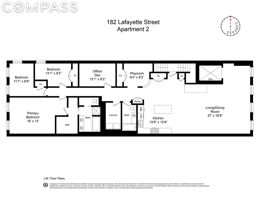 Unit for sale at 182 Lafayette Street, Manhattan, NY 10013
