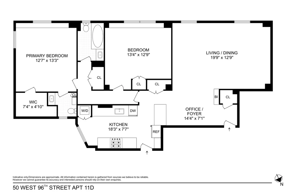 Unit for sale at 50 W 96th Street, Manhattan, NY 10025