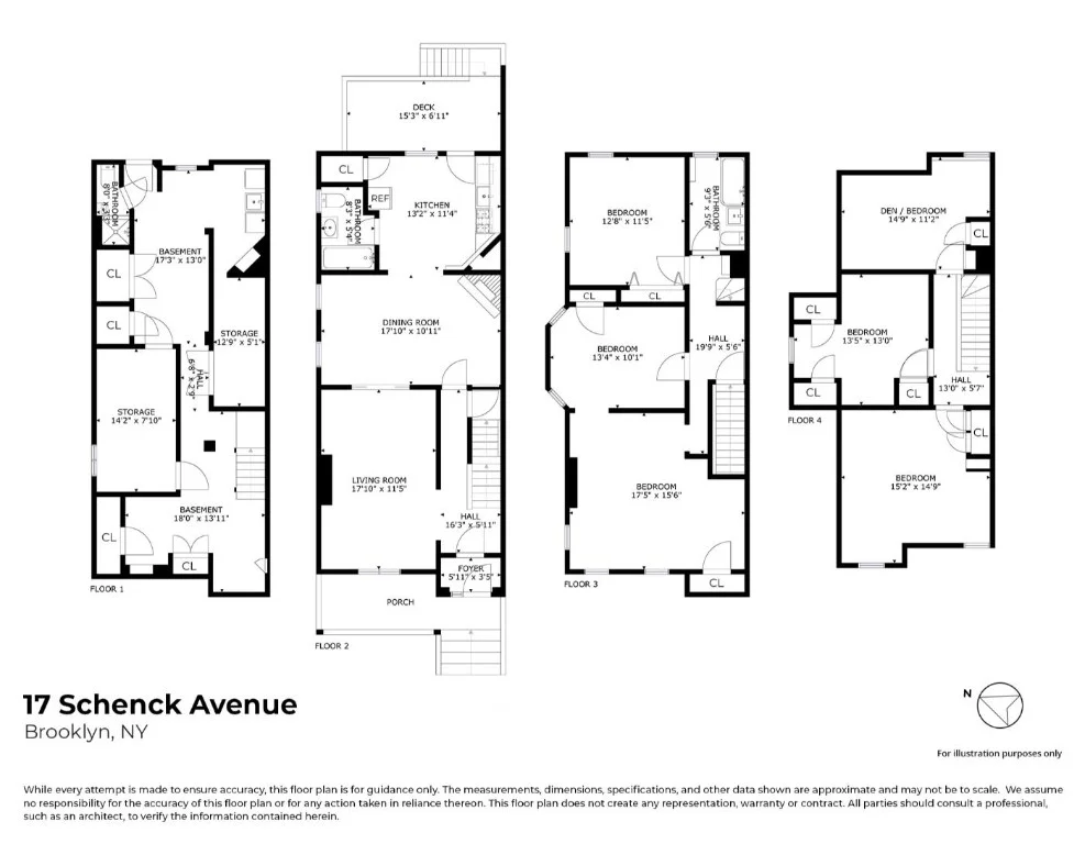 Unit for sale at 17 Schenck Avenue, Brooklyn, NY 11207