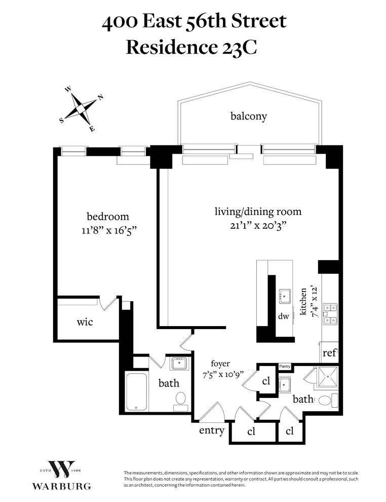 Unit for sale at 400 E 56TH Street, Manhattan, NY 10022