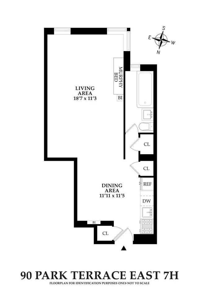 Unit for sale at 90 PARK Terrace E, Manhattan, NY 10034