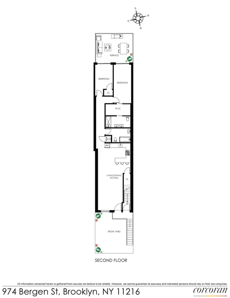 Unit for sale at 974 BERGEN Street, Brooklyn, NY 11216