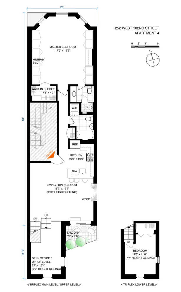 Unit for sale at 252 W 102nd Street, Manhattan, NY 10025