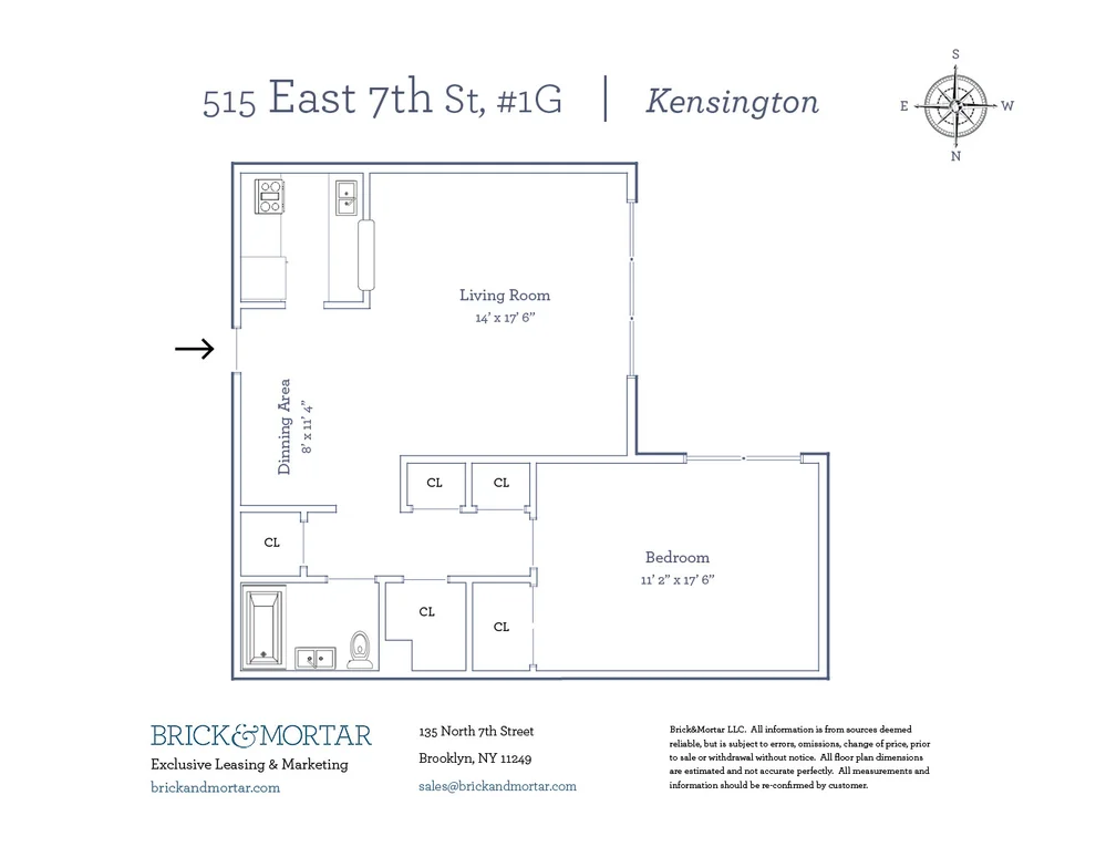 Unit for sale at 515 E 7TH Street, Brooklyn, NY 11218